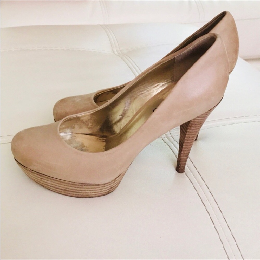 Guess nude pumps Sz6